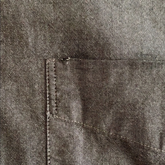 J. Crew Sunwashed Oxford Long Sleeve Shirt Gray - Picture 4 of 5